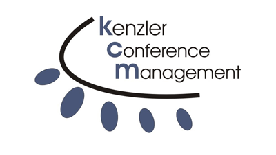 Link zum Dienstleister KCM im Bereich Konferenz- und Event-Management Logo von Kenzler Converence Management, Full-Service Konferenzdienstleister für wissenschaftliche Konferenzen im internationalen Raum